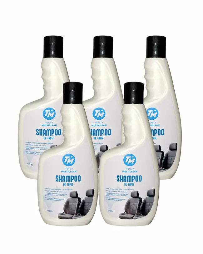 Shampoo de tapiz 500 ml pack 5 unidades