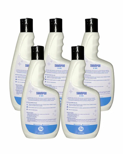 Shampoo de tapiz 500 ml pack 5 unidades