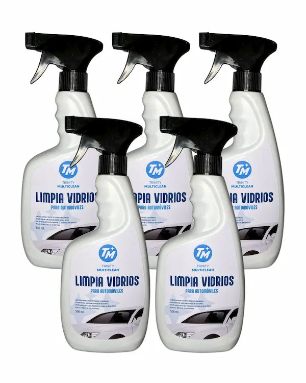 Limpia vidrios 500 ml pack 5 unidades