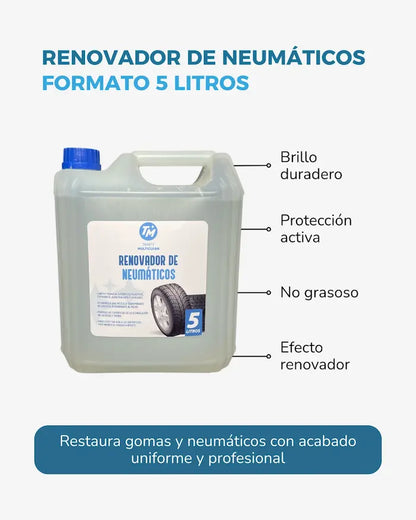 Renovador de neumáticos 5 litros